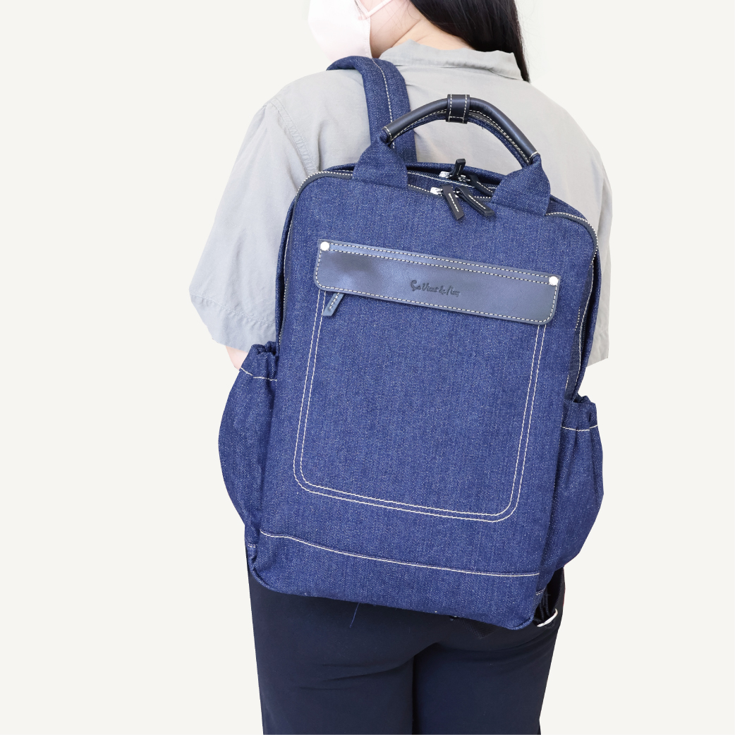 牛仔後背包